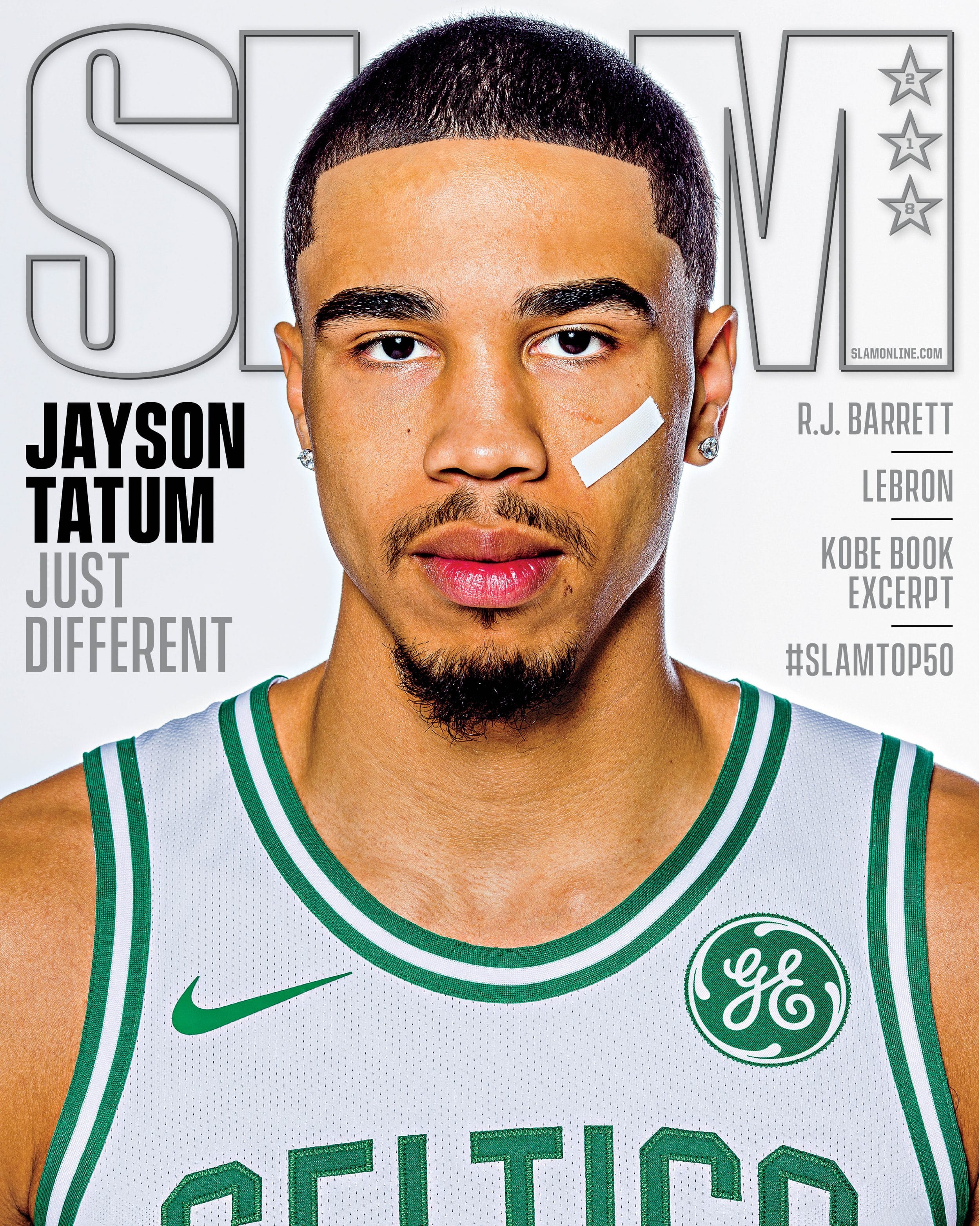 Slam Cover Boston Celtics Jayson Tatum Coming for the Throne shirt