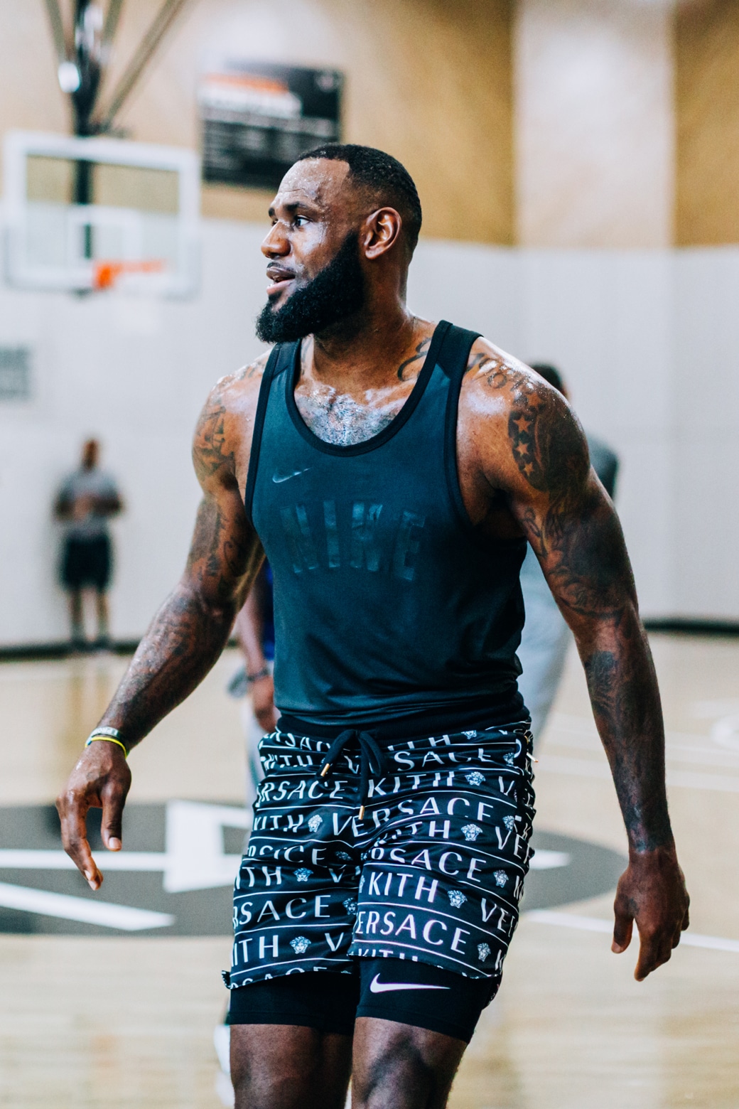 Kith versace store shorts lebron