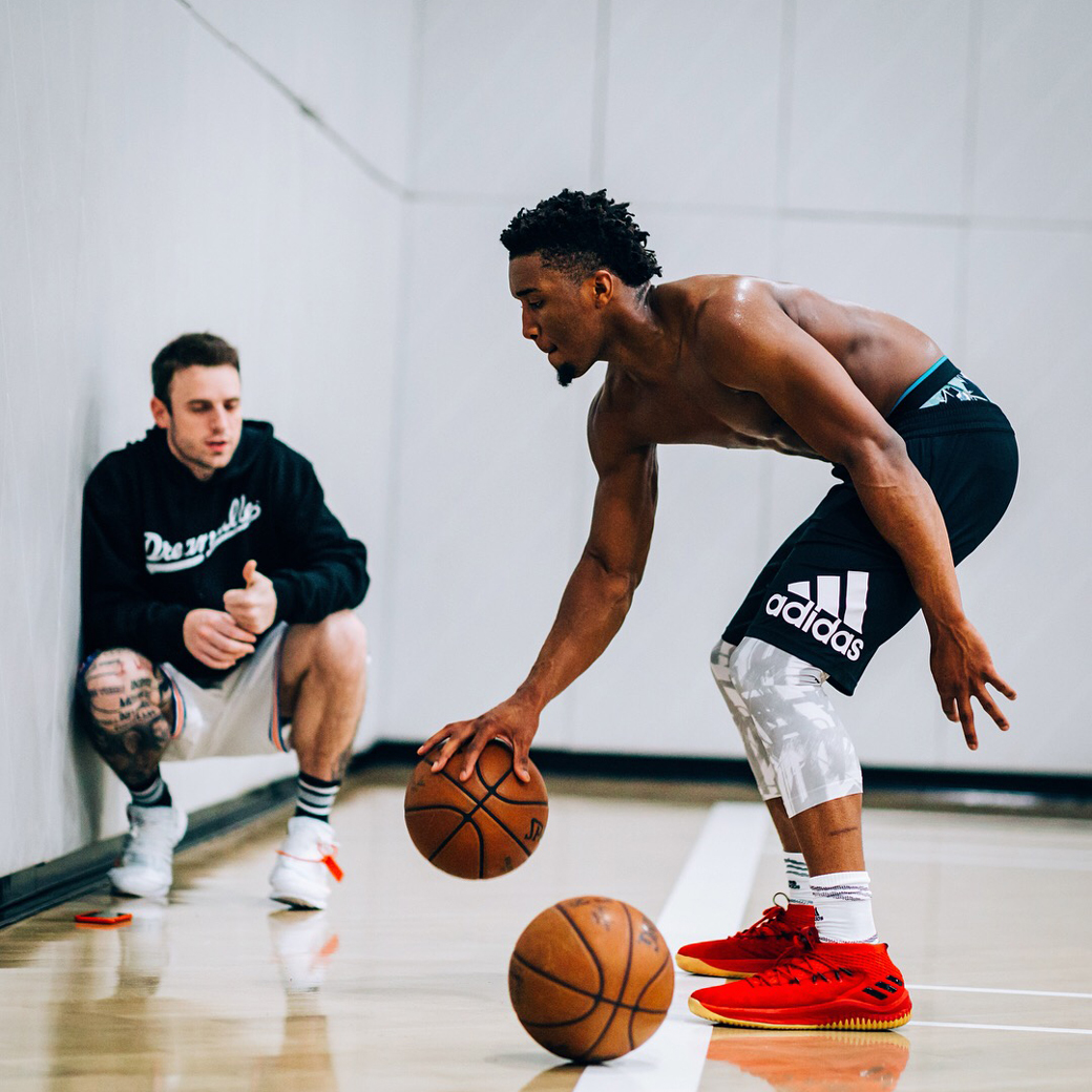 Quavo Playing Basketball in Louis Vuitton