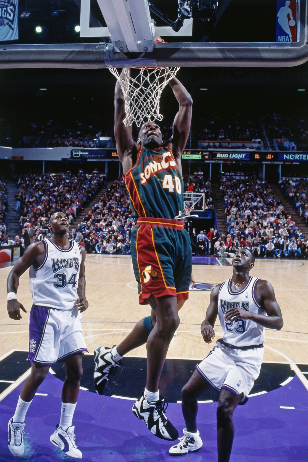 Shaq Dunk Over Kemp 1994 NBA All-Star Wallpaper