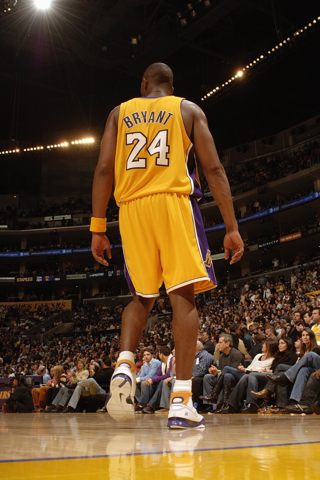 Eddie Jones & Kobe Bryant photographed by Andrew D. Bernstein