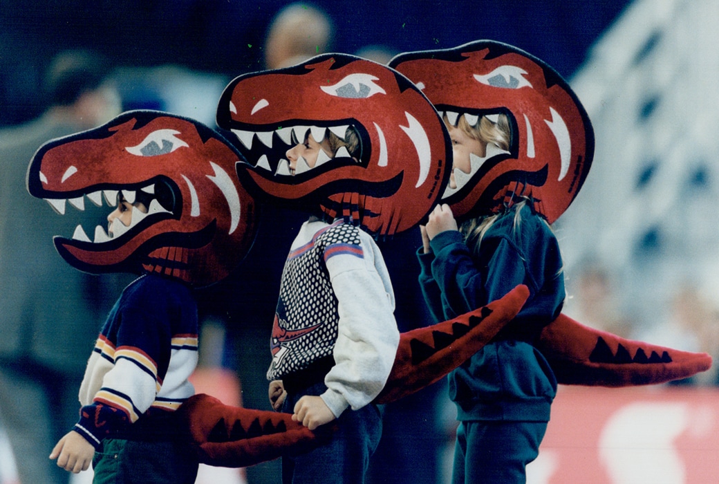 Vintage Toronto Raptors Dinosaur Jersey 