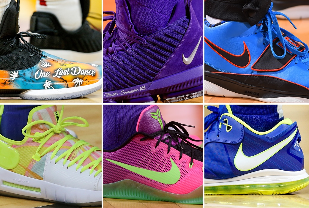 nba kicks through the years