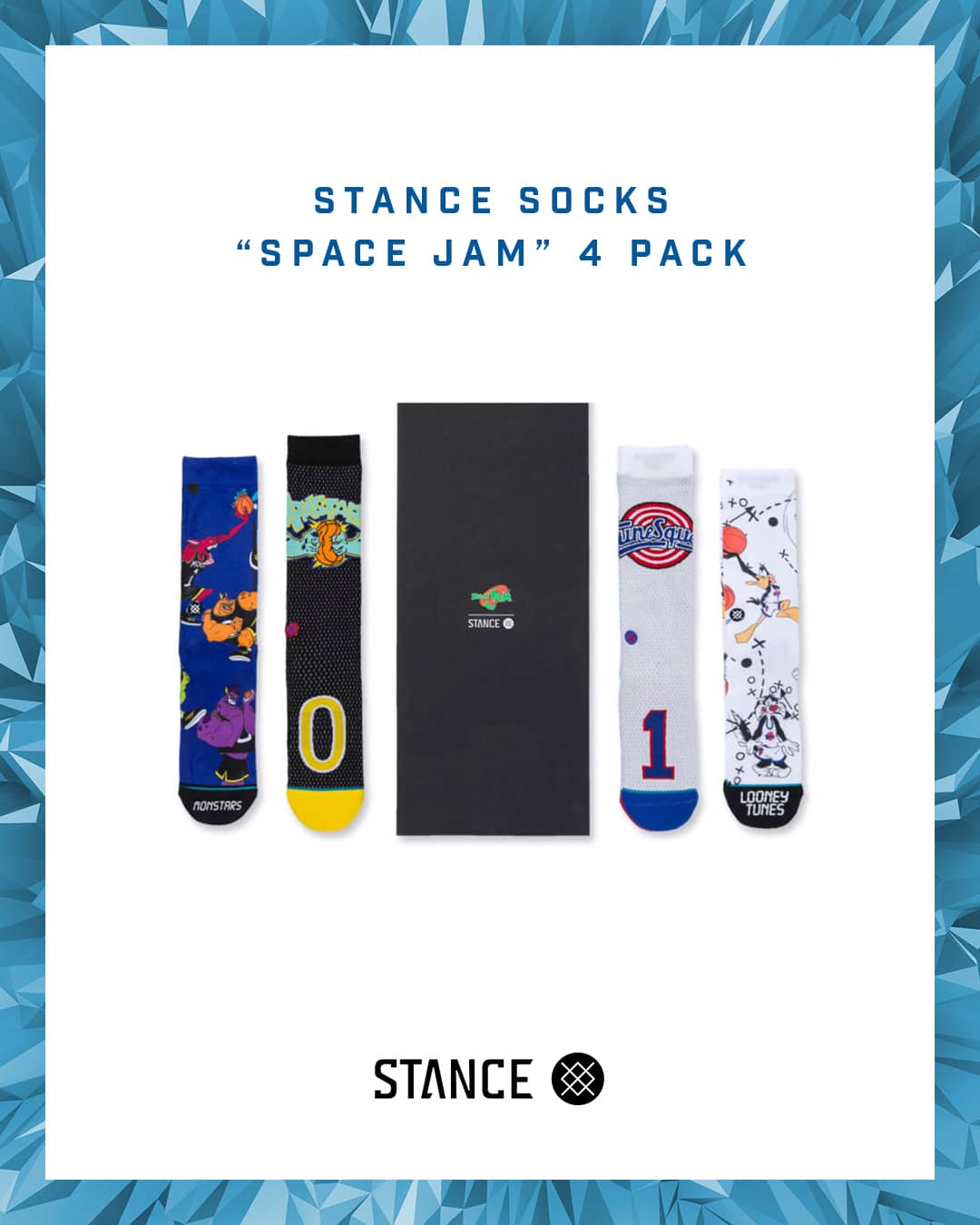 Stance x Space Jam mostars Trikot Socken