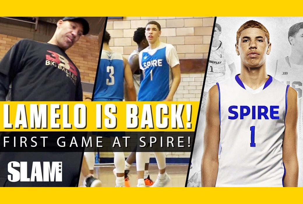 LaMelo Ball's First Game In Atlanta With Spire! Playing Like A