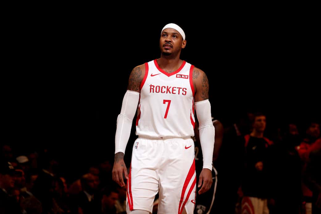 carmelo anthony houston rockets jersey