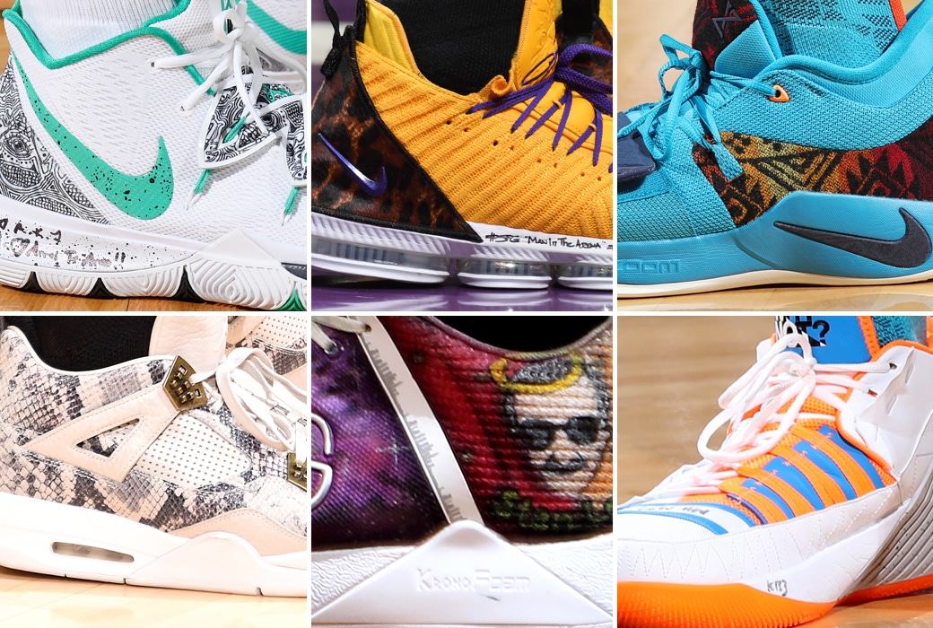 nba kicks through the years