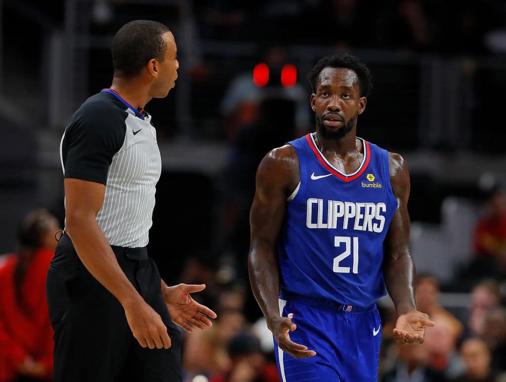 Patrick Beverley ejected for throwing basketball at heckling fan sitting  front row - Article - Bardown
