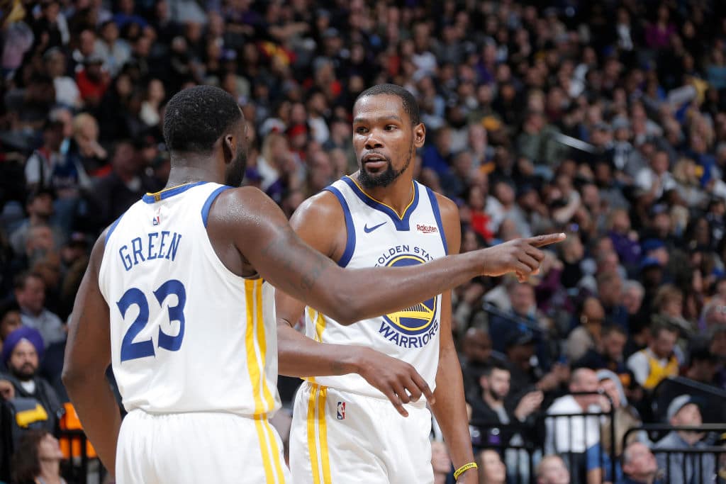 Report: Kevin Durant Challenged Draymond Green to Control His Emotions