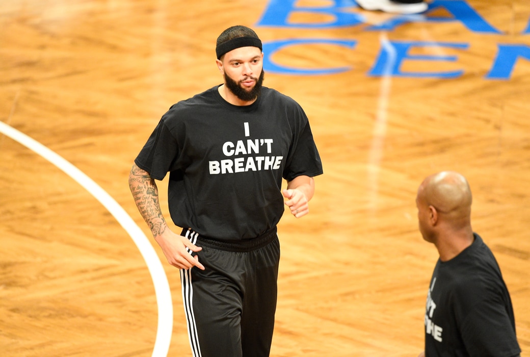 BHM 2019: The 'I Can't Breathe' Warm-Up Shirts