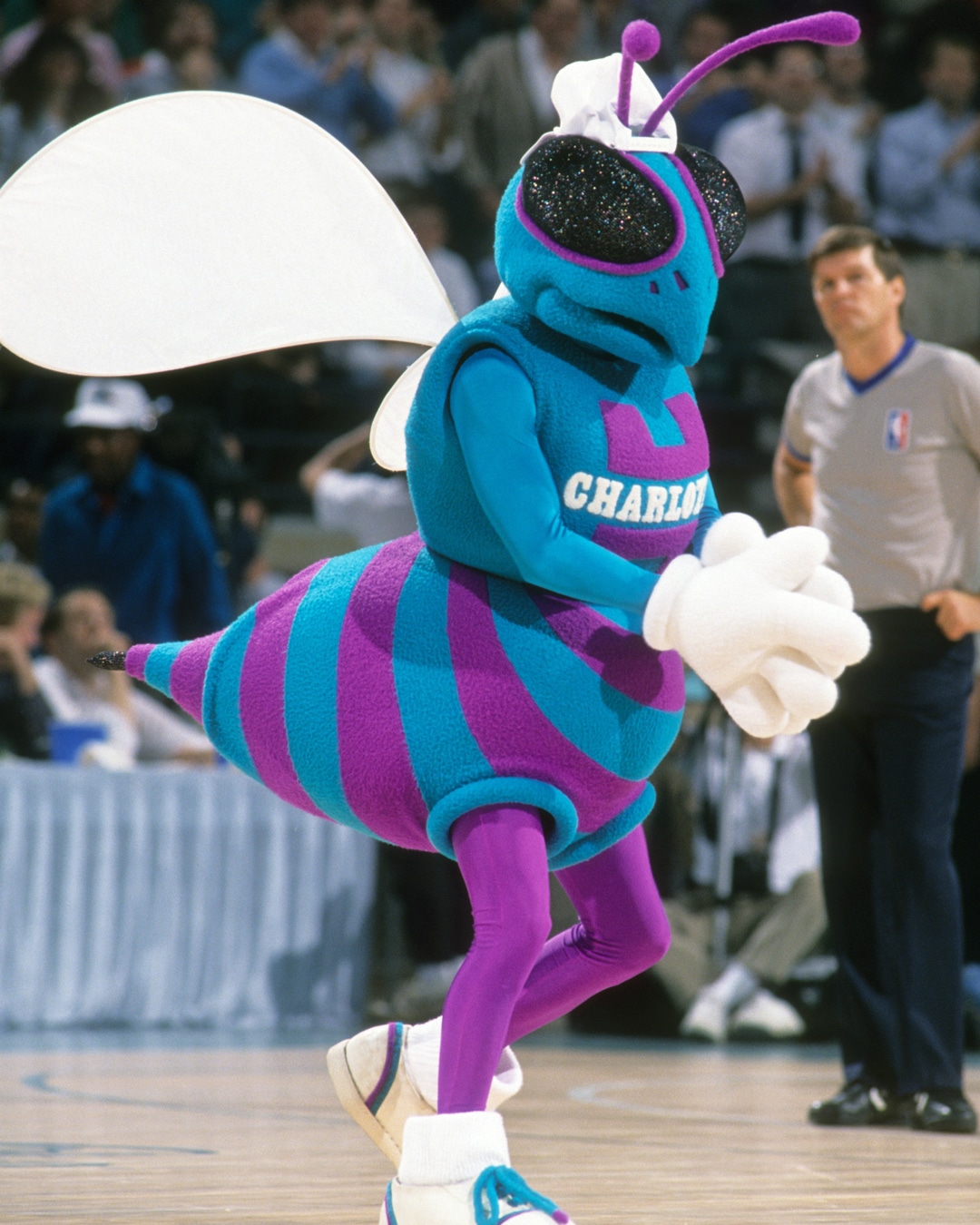 Purple Hornet Uniform.  Charlotte hornets, Jersey uniform, Hornet