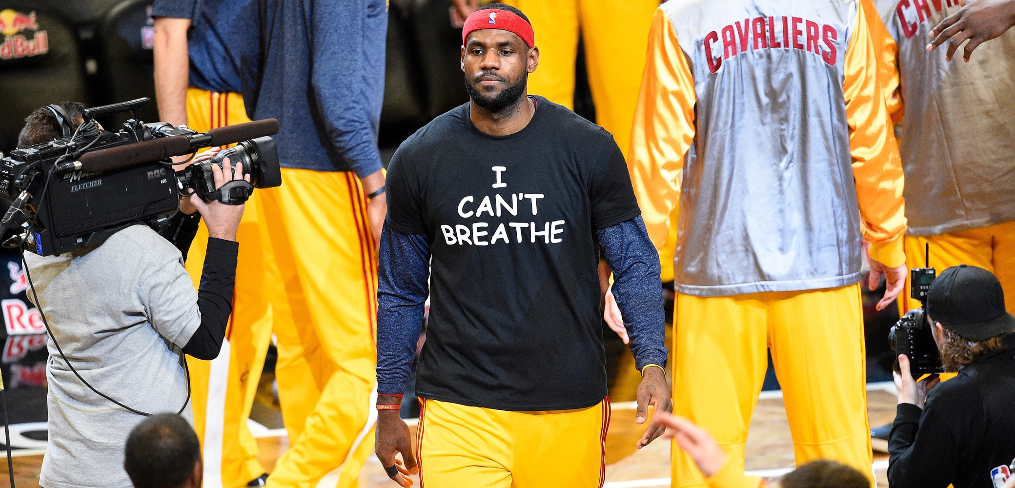 LeBron James: NBA Player Wears 'I Can't Breathe' Shirt During Warm-Ups