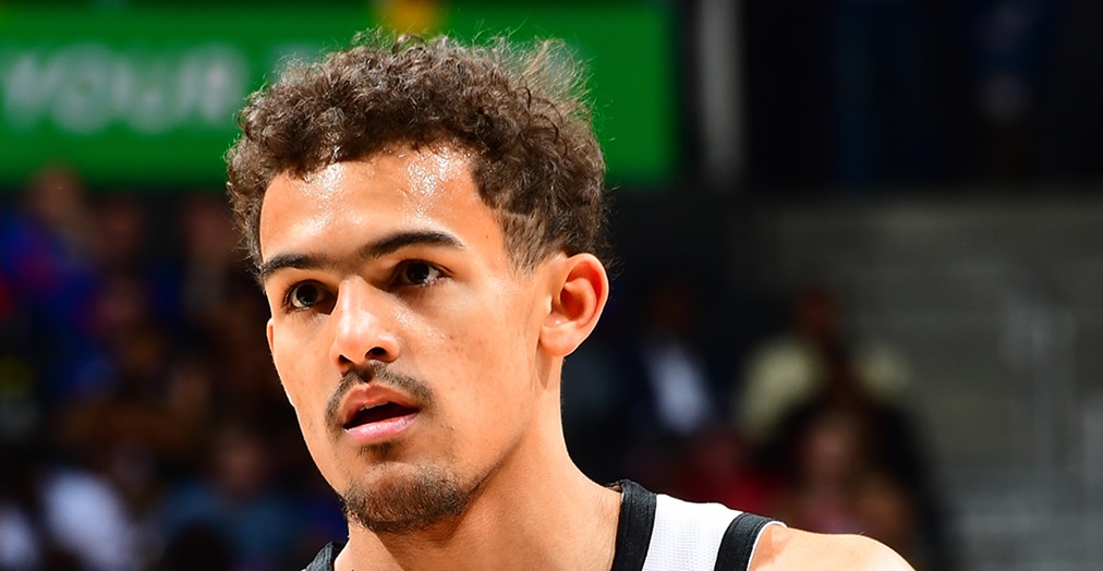Post Up Trae Young Shows Out Again Hits Game Winner Against Philly