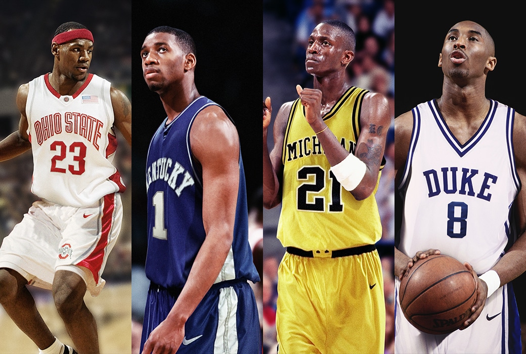Kobe Bryant, LeBron James, Kevin Garnett and the Best Preps to
