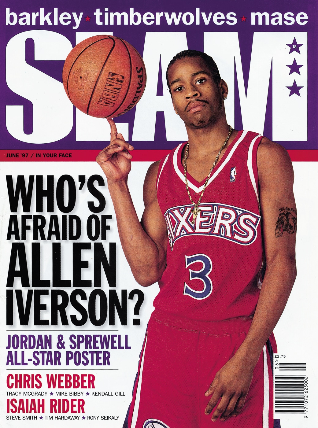 An Oral History of the Iconic Allen Iverson SLAM Cover