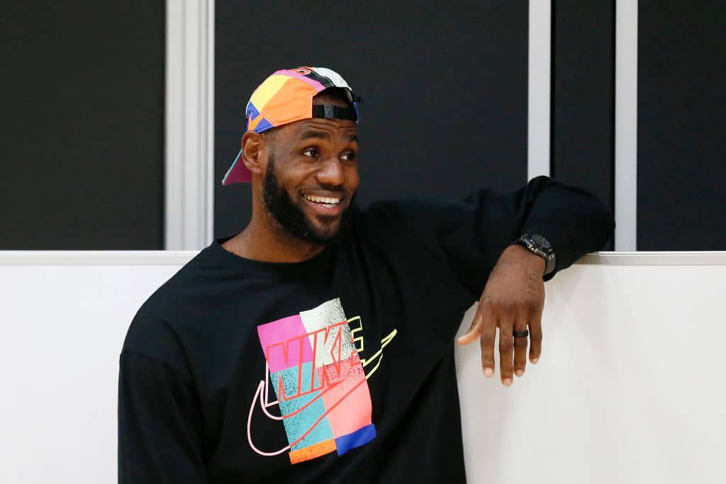 lebron james adam silver
