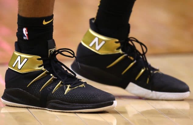 2019 NBA Finals Kicks of the Night - Game 1: Kawhi debuts Black/Gold NB ...