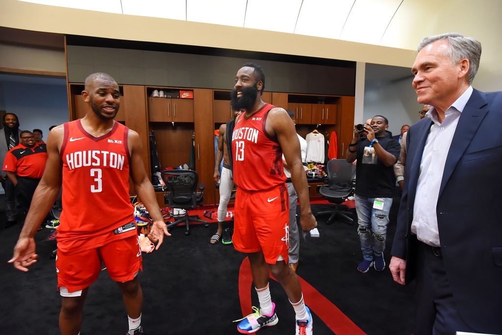 Report: Chris Paul, James Harden argued about Rockets' offensive