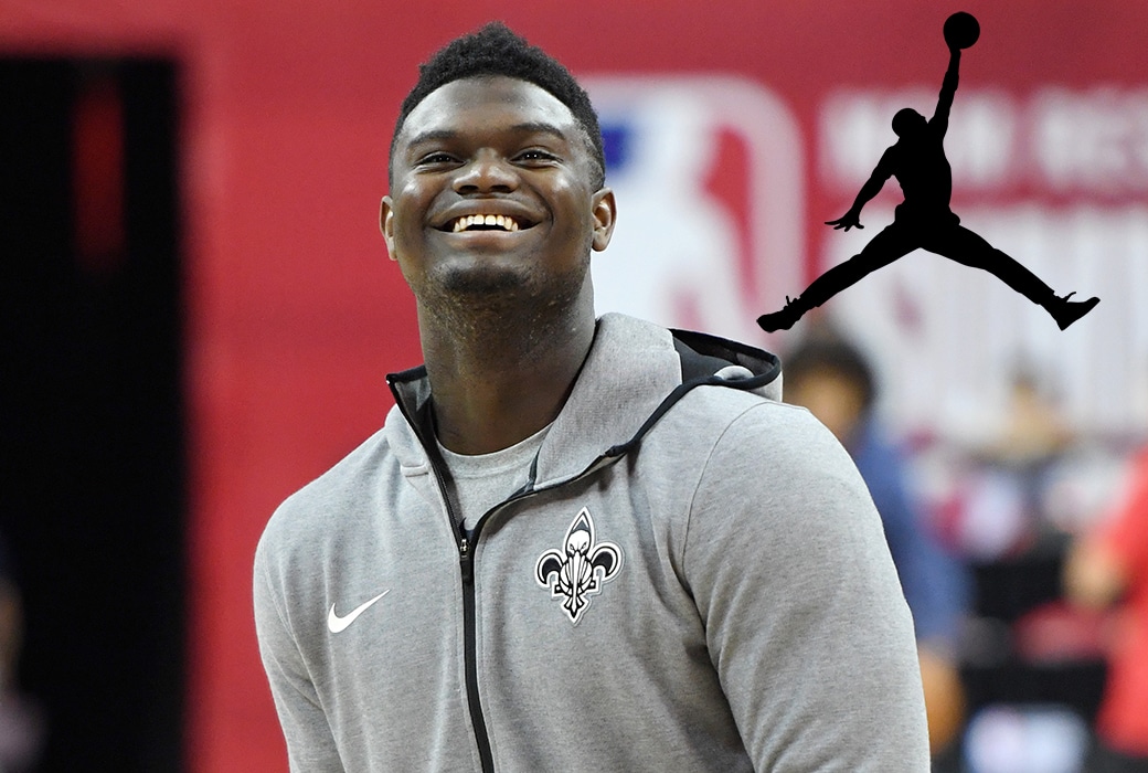 zion signs with jordan brand