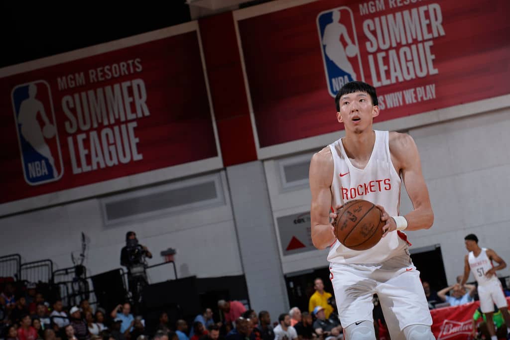 Two Chinese players drafted by NBA, Zhou picked by Rockets[1]