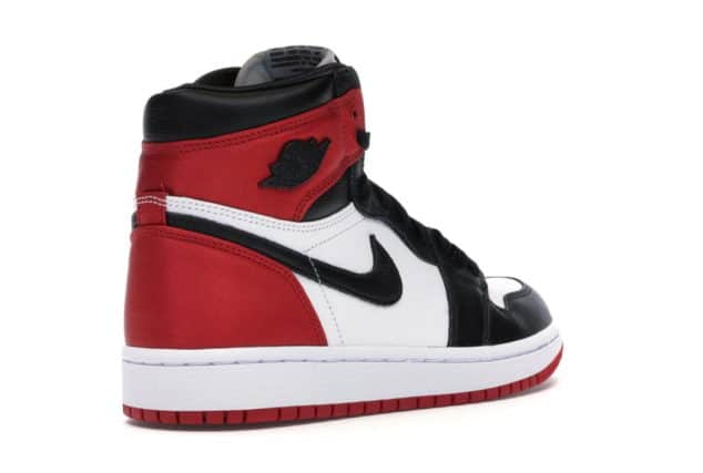 Satin 1s black clearance toe