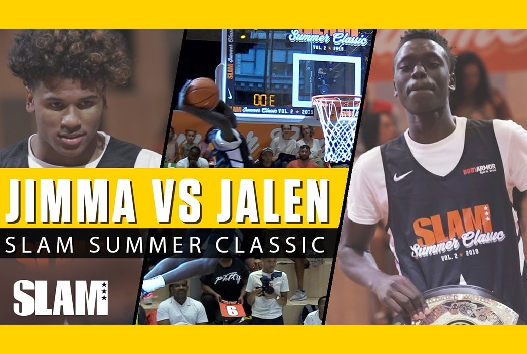 Jimma Gatwech vs Jalen Green! Epic Dunk Contest at SLAM ...
