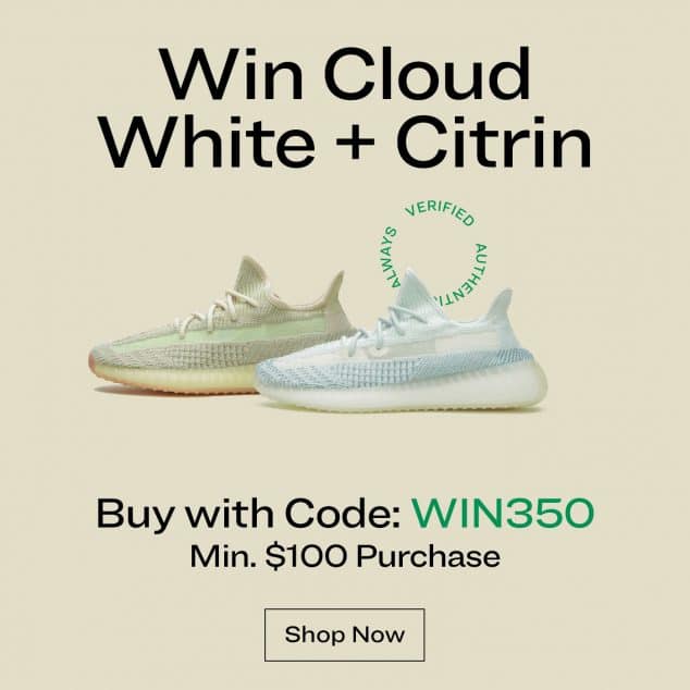 StockX Offers Buy to Win Promotion for Two Pairs of Yeezy Boost 350 V2s