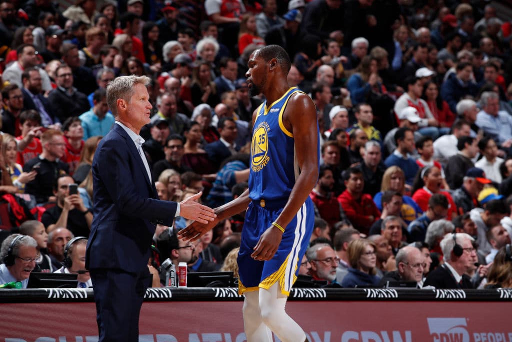 Steve Kerr 'Wasn’t at All Offended' By Kevin Durant's Critique of ...