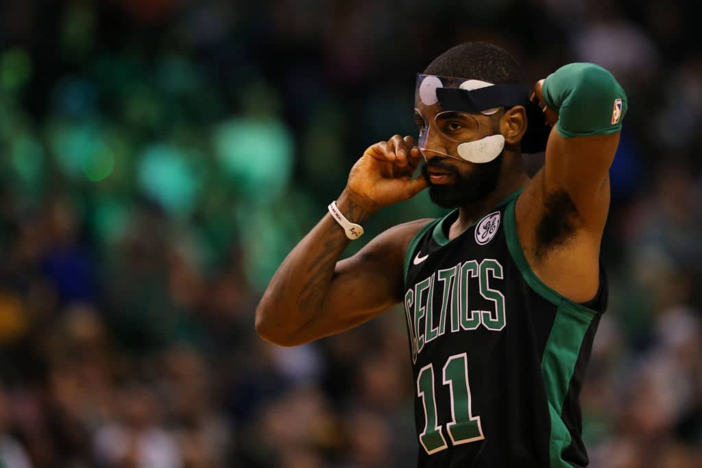 Kyrie Irving Suffers Facial Fracture | SLAM