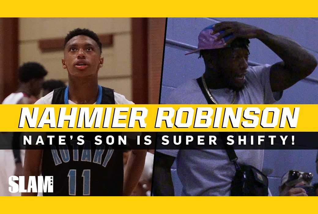 Nate Robinson Son Nahmier Robinson REACTS After Commit To Coach