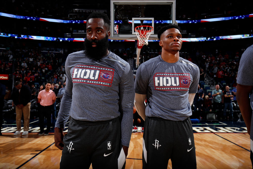 Rockets' Russell Westbrook addresses in-game argument with James