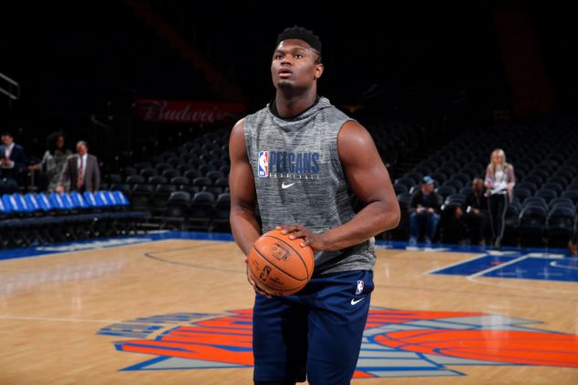 Hes Not Normal Zion Williamson Gained 8 Pounds Of Muscle In A Week