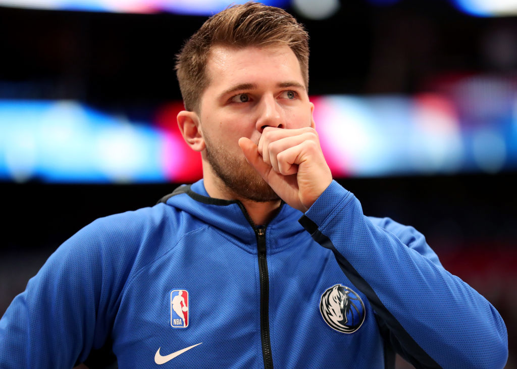 Sprained Ankle Sidelines Luka Doncic Again | SLAM