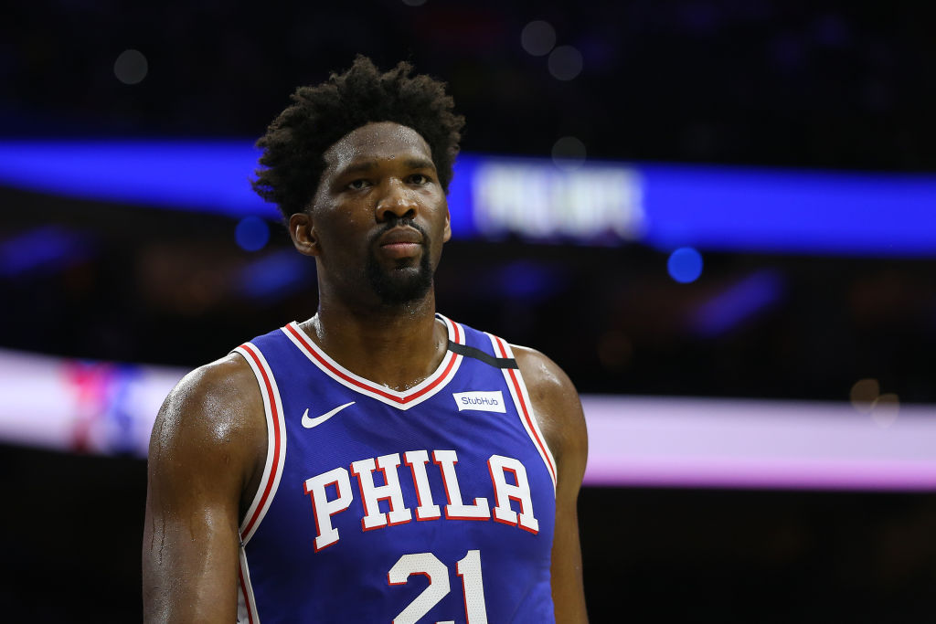 Joel Embiid Out For At Least A Week With Shoulder Sprain Slam