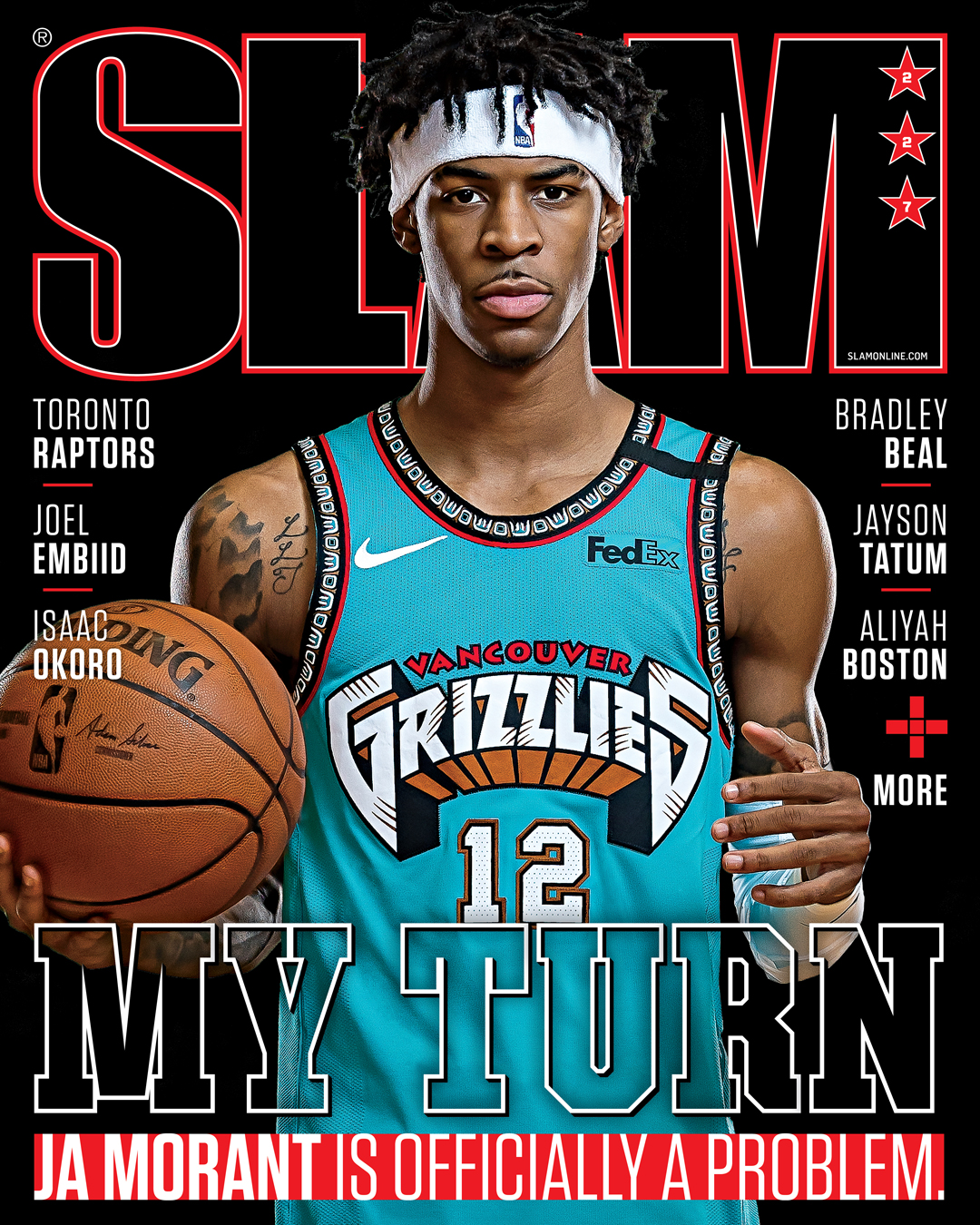 Memphis Grizzlies Star Ja Morant Covers SLAM 227