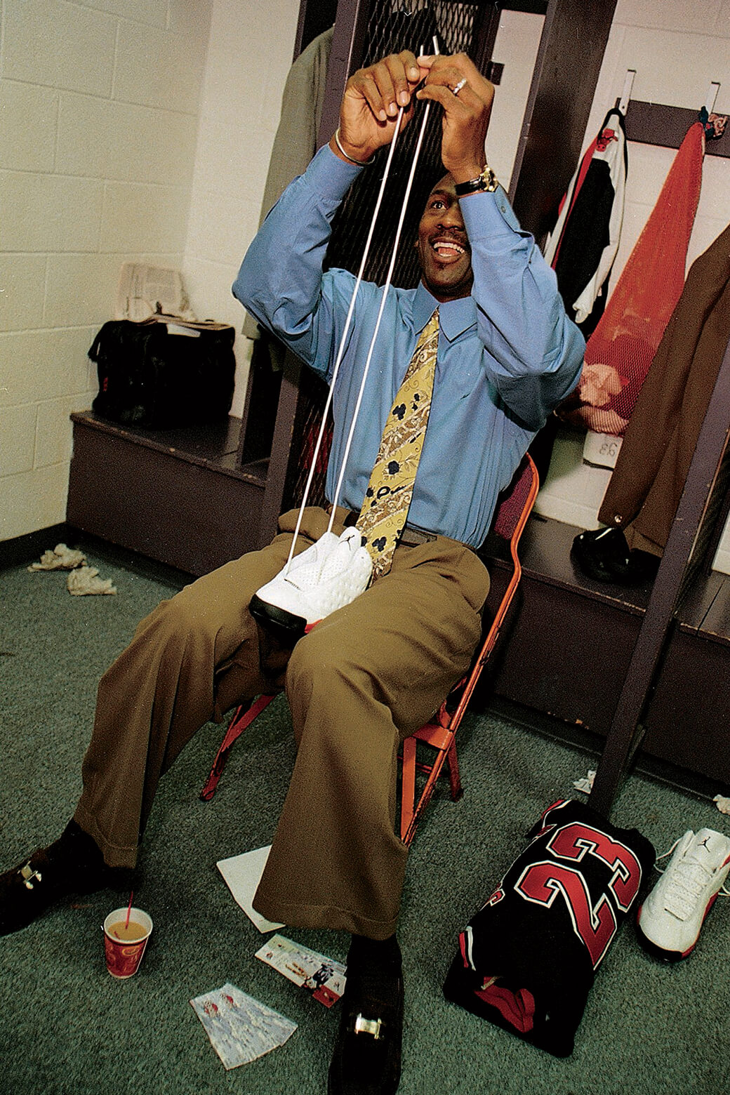 michael jordan pre game