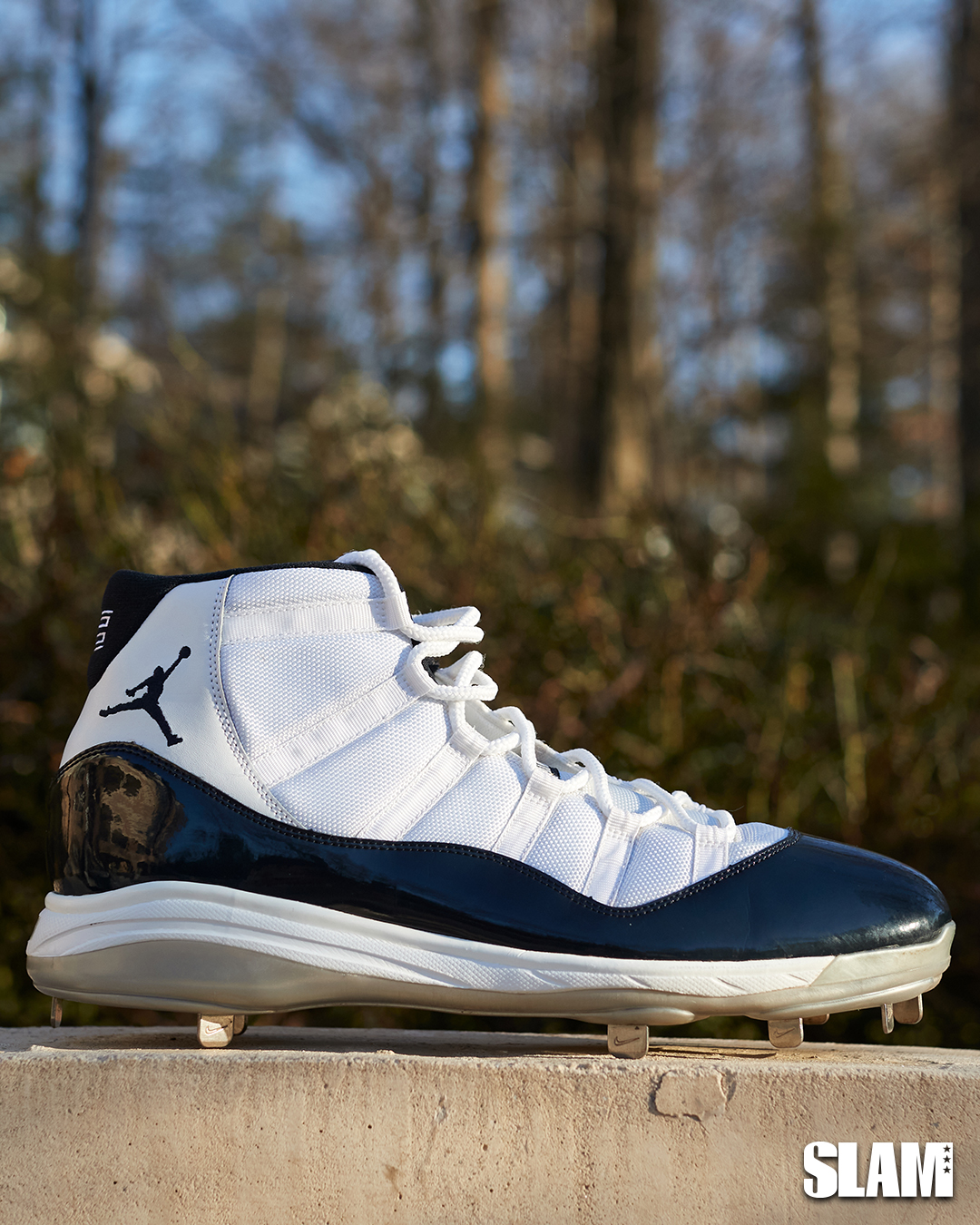 CC Sabathia Nike Air Jordan 11 Retro Promo Sample Baseball Cleats | Size 15