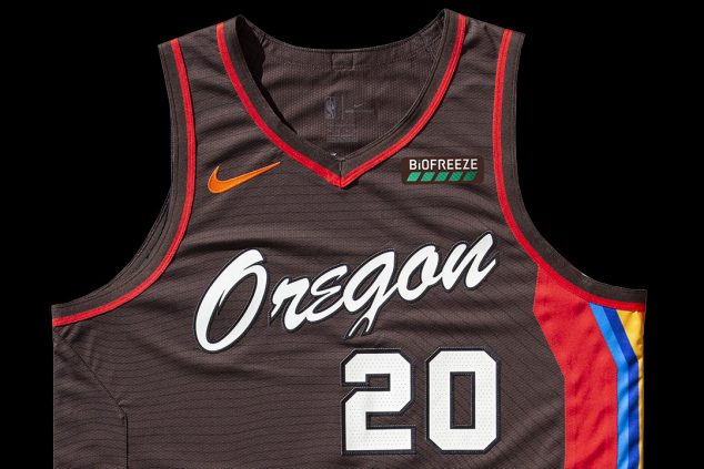 portland basketball jersey