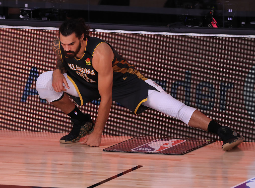 steven adams jersey pelicans