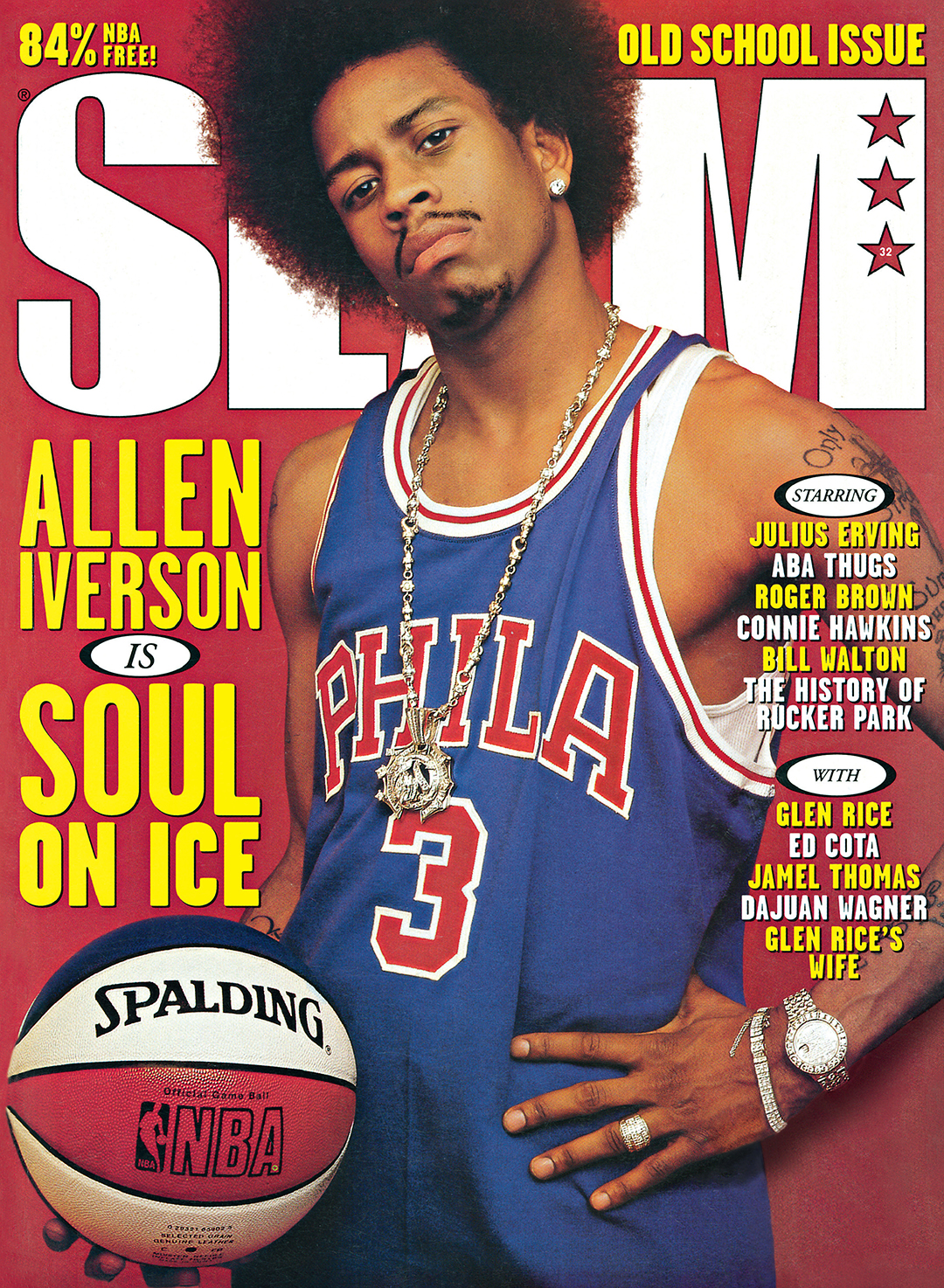 SLAM Cover Tee - Allen Iverson (SLAM 32)