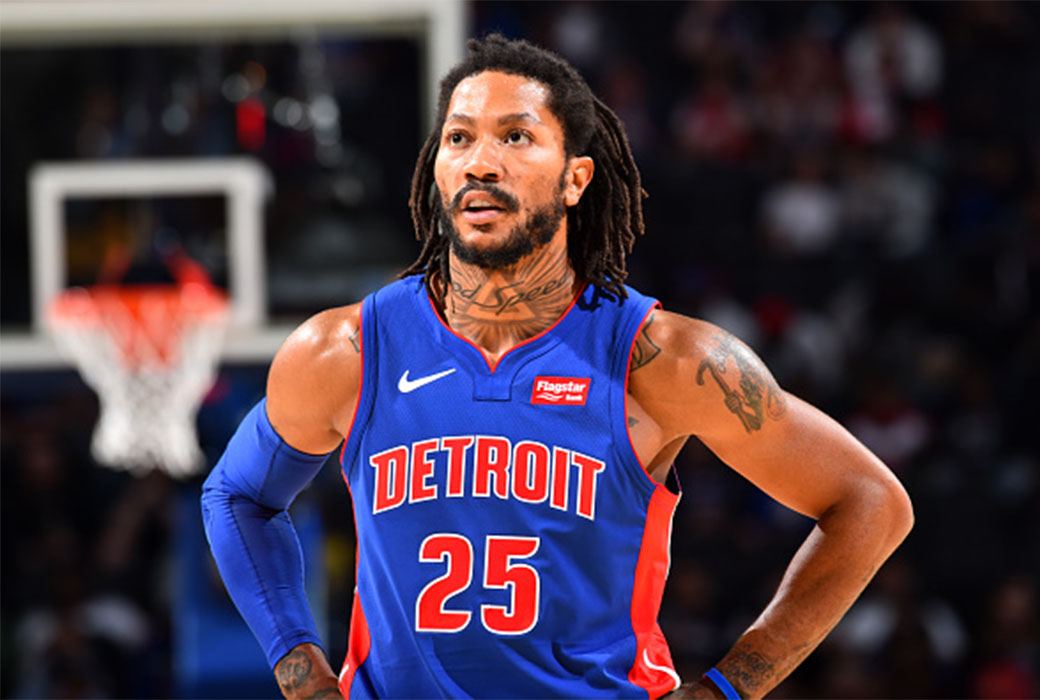 Derrick Rose Is Accepting His Role as a Veteran Player SLAM