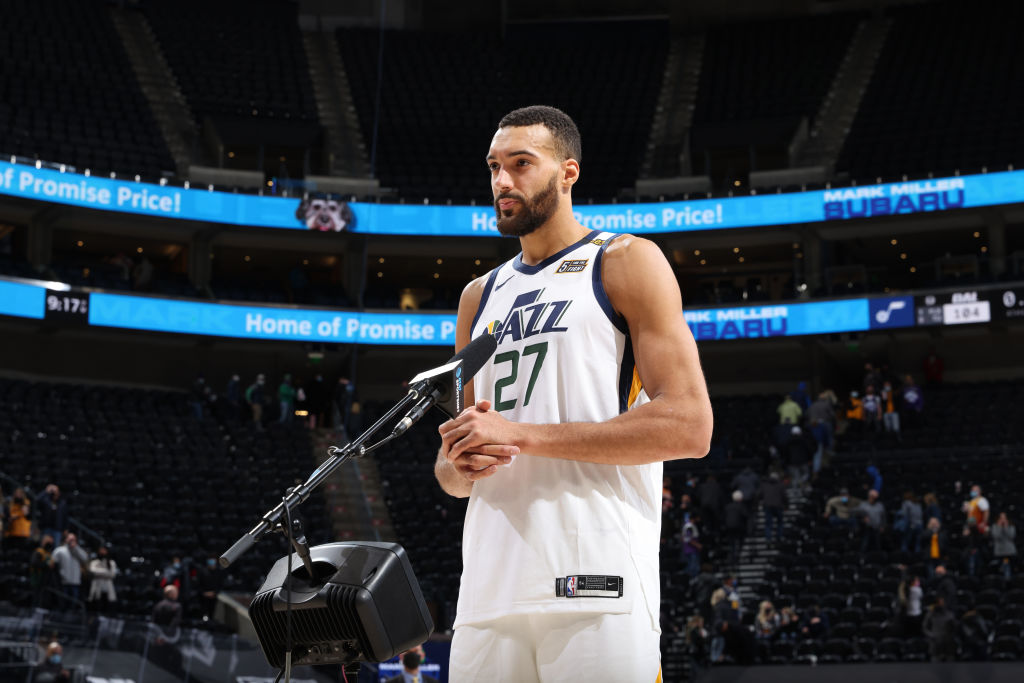 Rudy Gobert On Utah S 10th Straight Win We Are On A Mission Slam