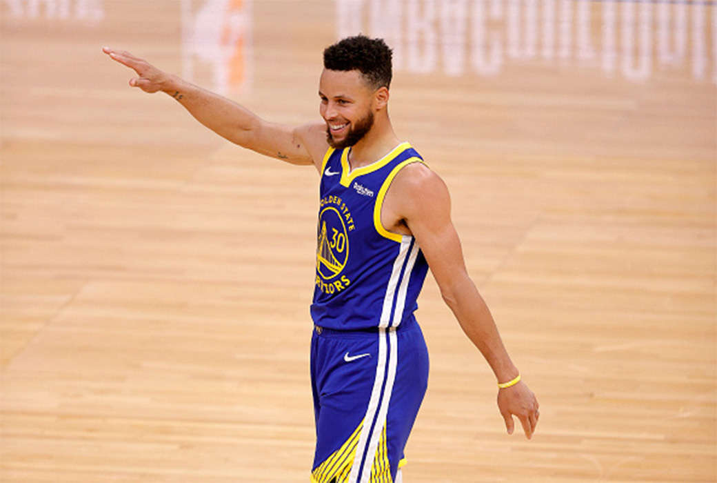 Scoot Henderson meets Warriors' Stephen Curry before NBA Draft