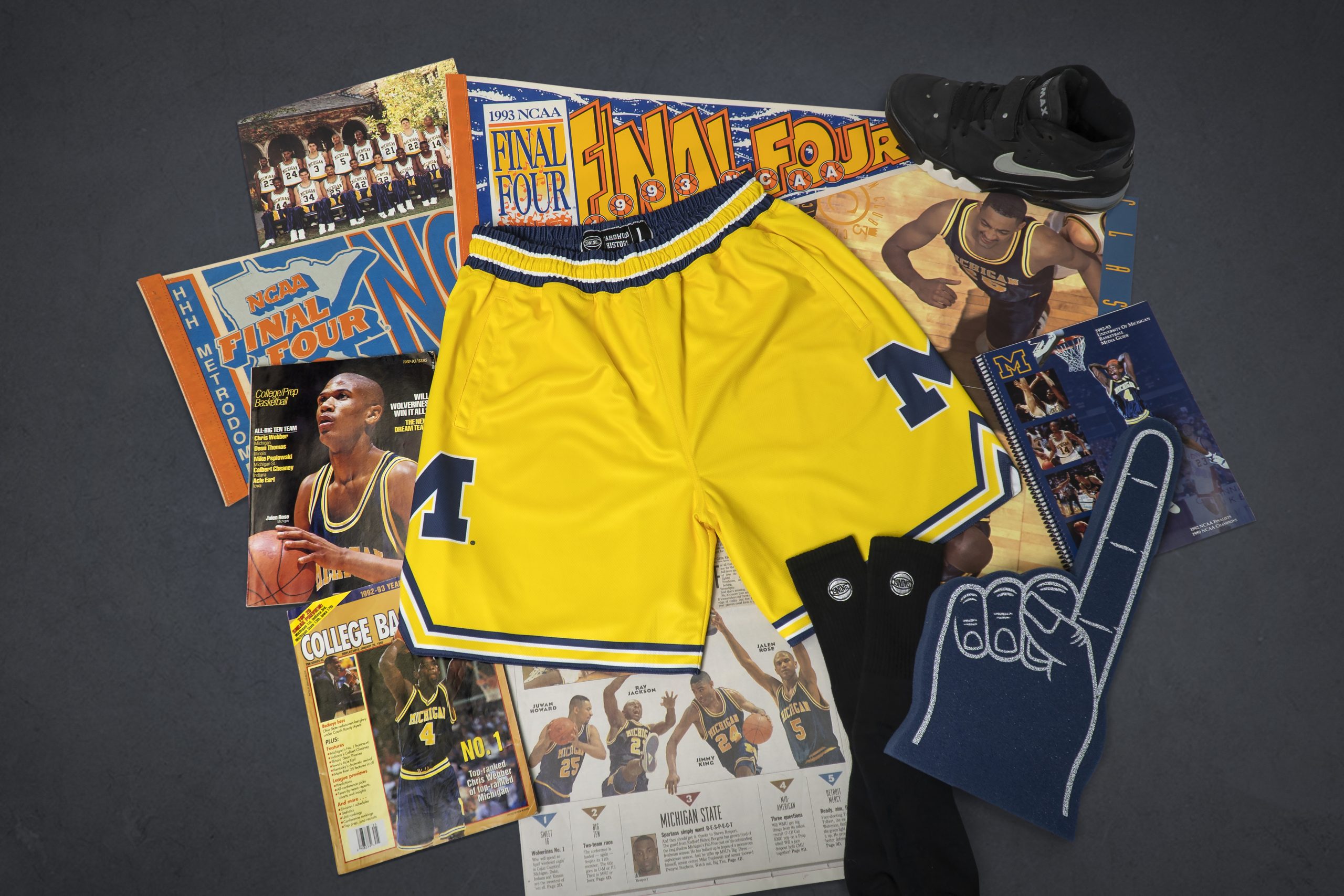 Michigan Wolverines 1991-1992 Retro Shorts – SLAM Goods