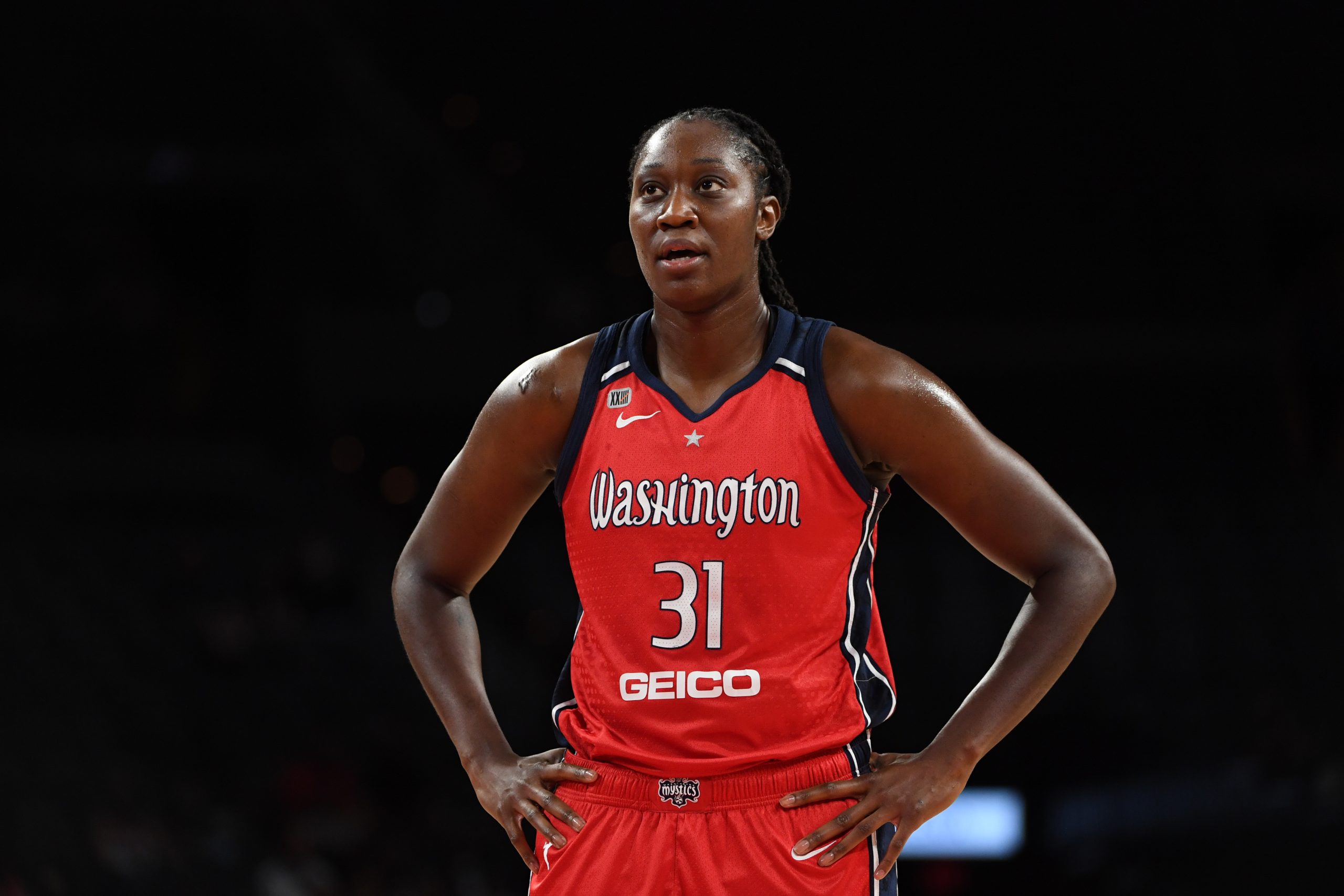 Washington Mystics host the Atlanta Dream without Tina Charles