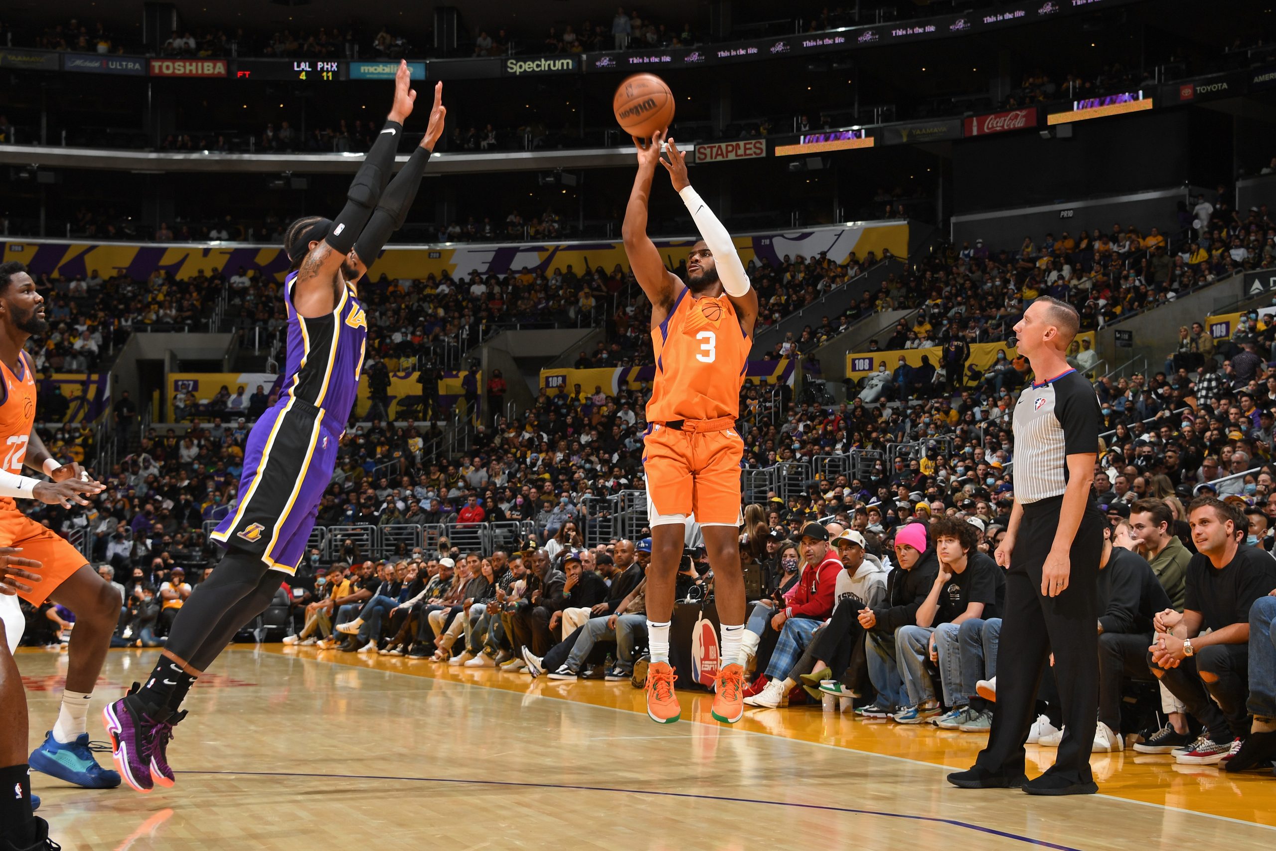 Chris Paul Becomes First Player With 20 000 Points 10 000 Assists SLAM   GettyImages 1236060988 Scaled 