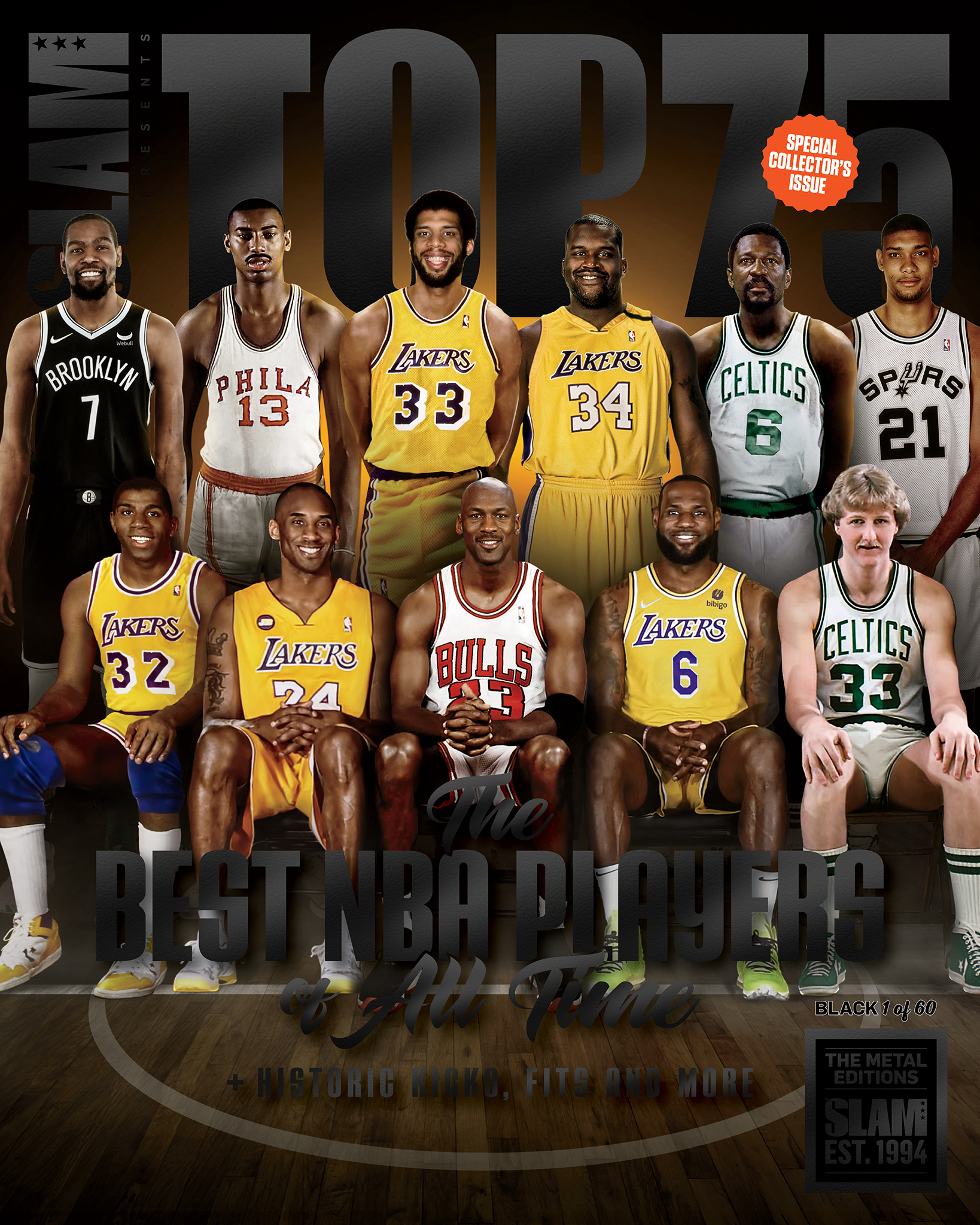 SLAM Presents the Top 75 NBA Players of All-Time is OUT NOW!