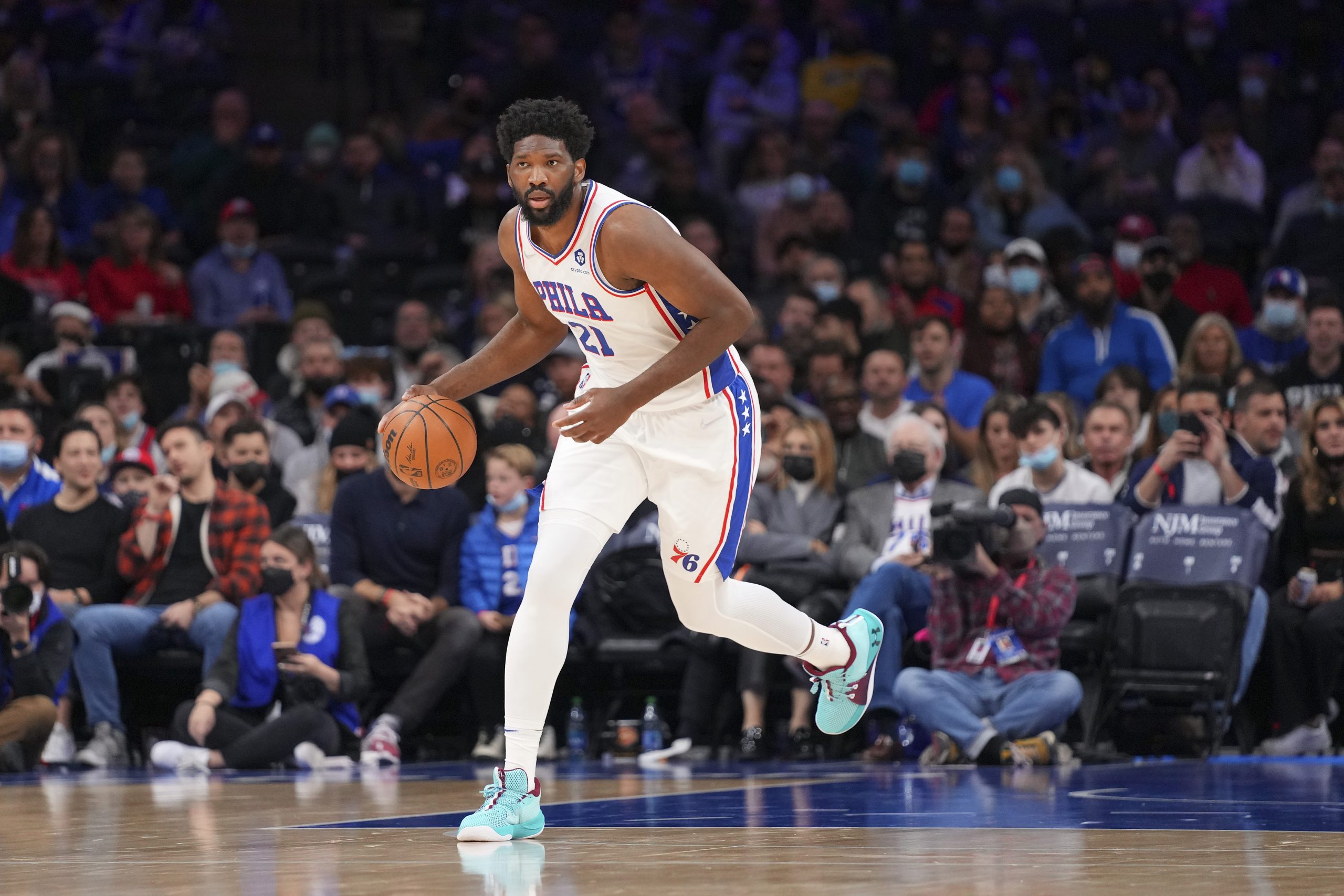 Joel Embiid Gets Candid About His Fight With Covid After His Return to ...