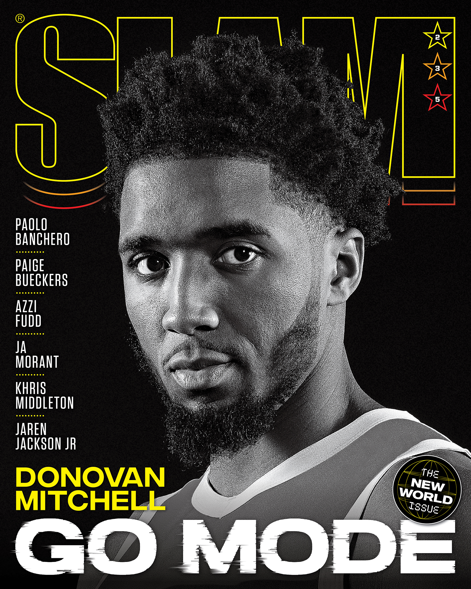Utah Jazz: Donovan Mitchell SLAM Magazine 235 Cover Poster - Officiall
