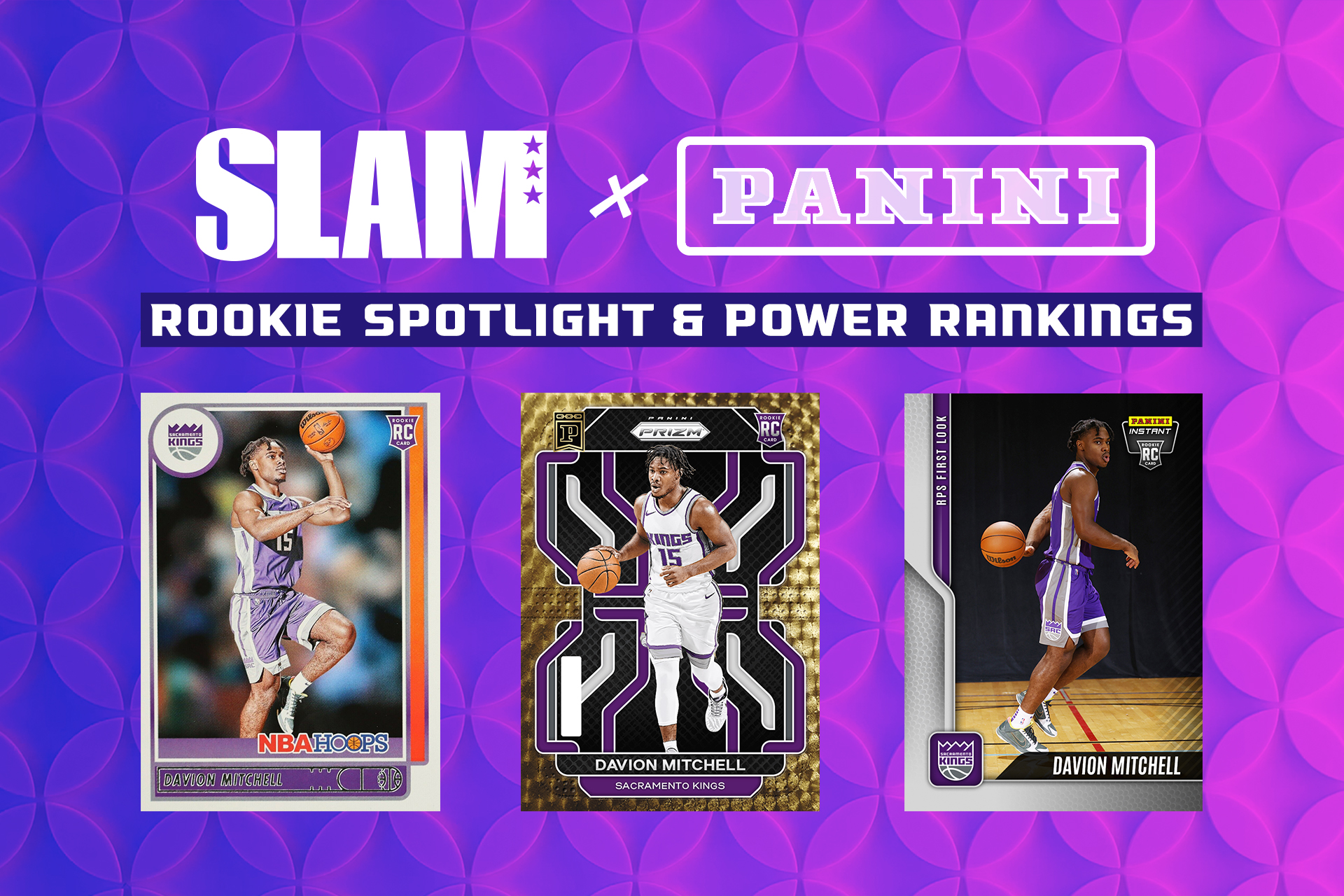 SLAM x Panini Rookie Spotlight: Kings Rookie Davion Mitchell